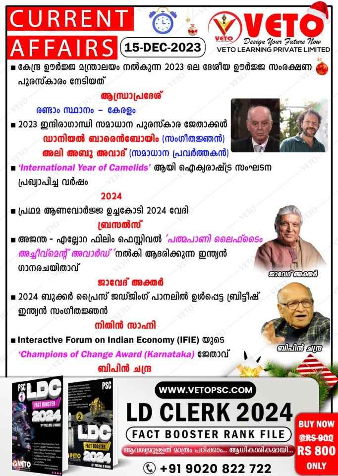 CURRENT AFFAIRS